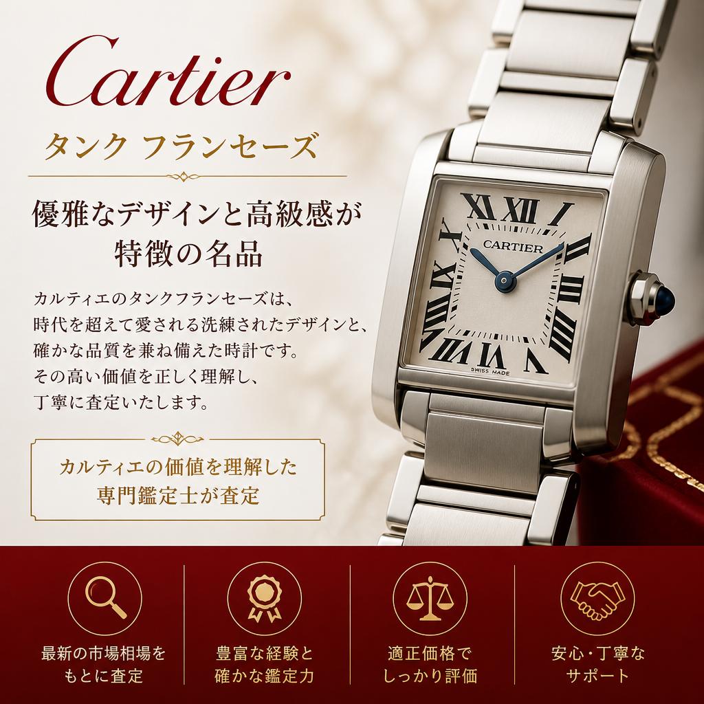 カルティエ タンクフランセーズとは