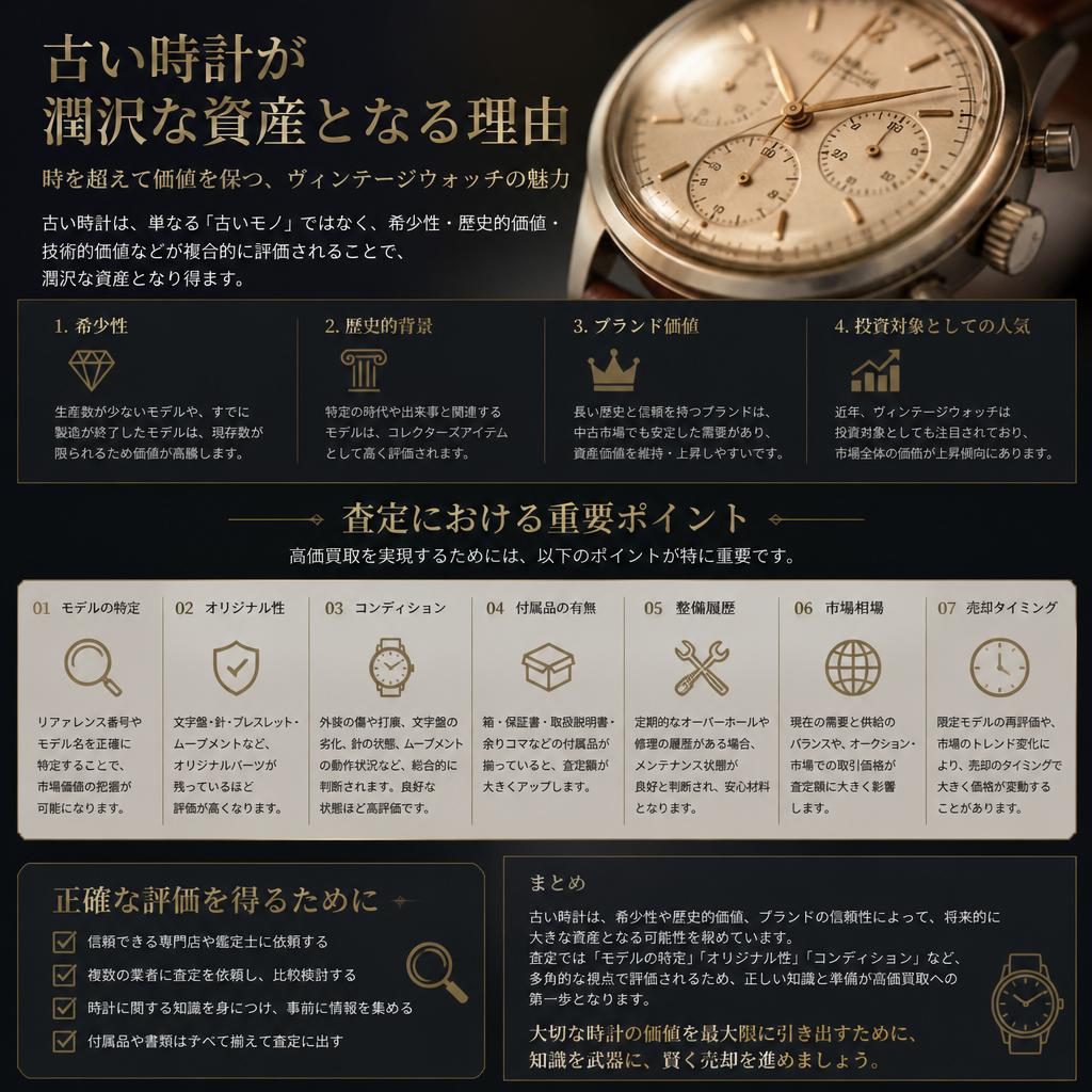 時計の査定ポイント