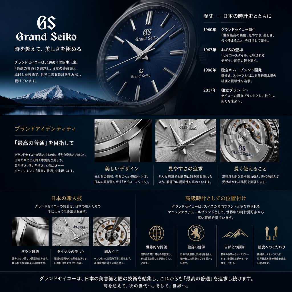 グランドセイコーの魅力