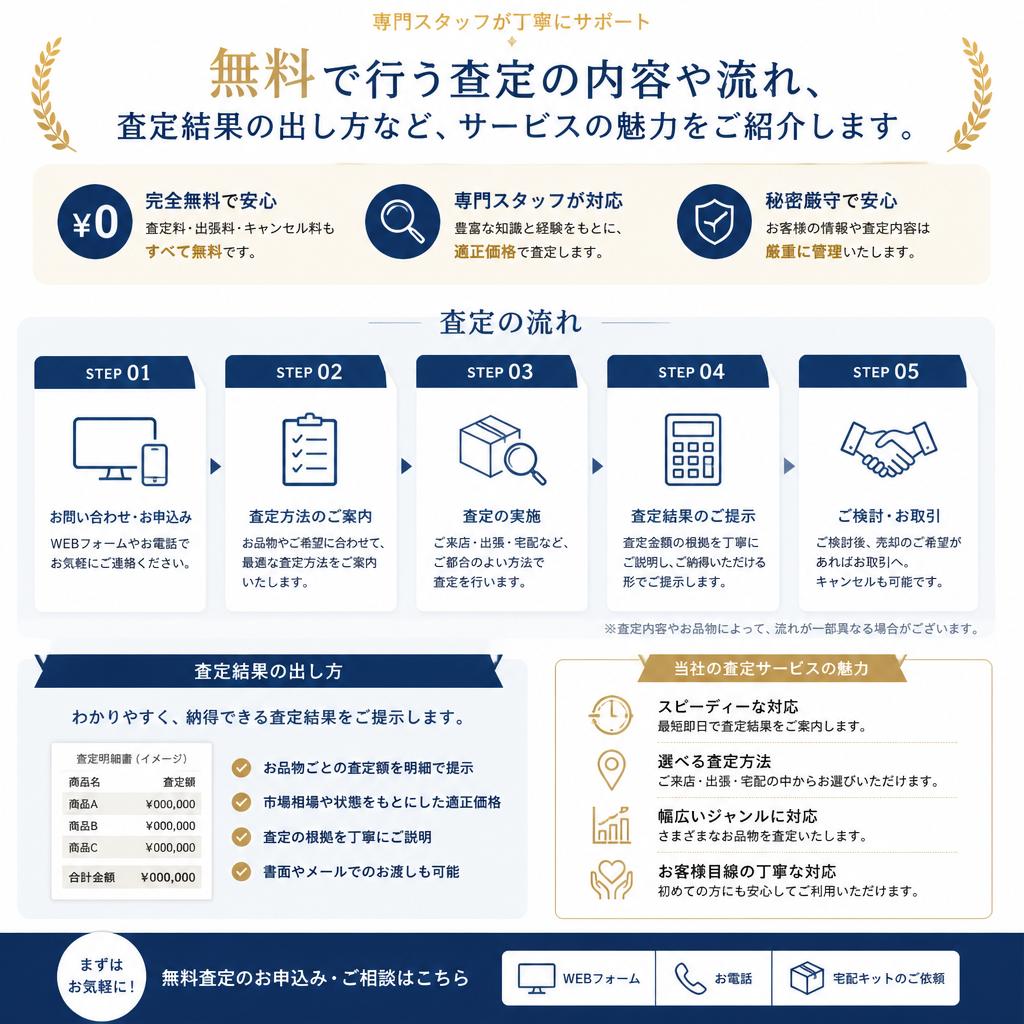 魅力的な査定サービス