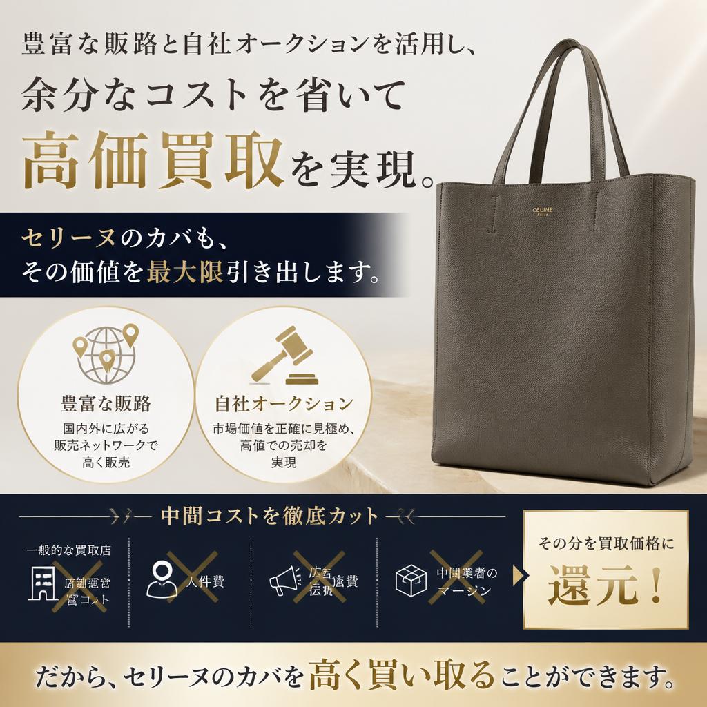 高価買取の理由