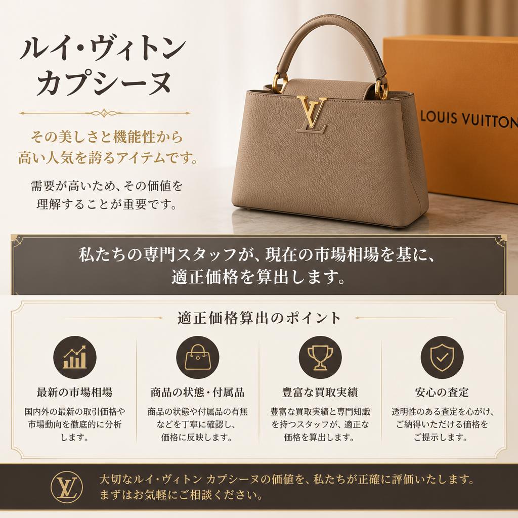 ルイヴィトンカプシーヌの価値を知る