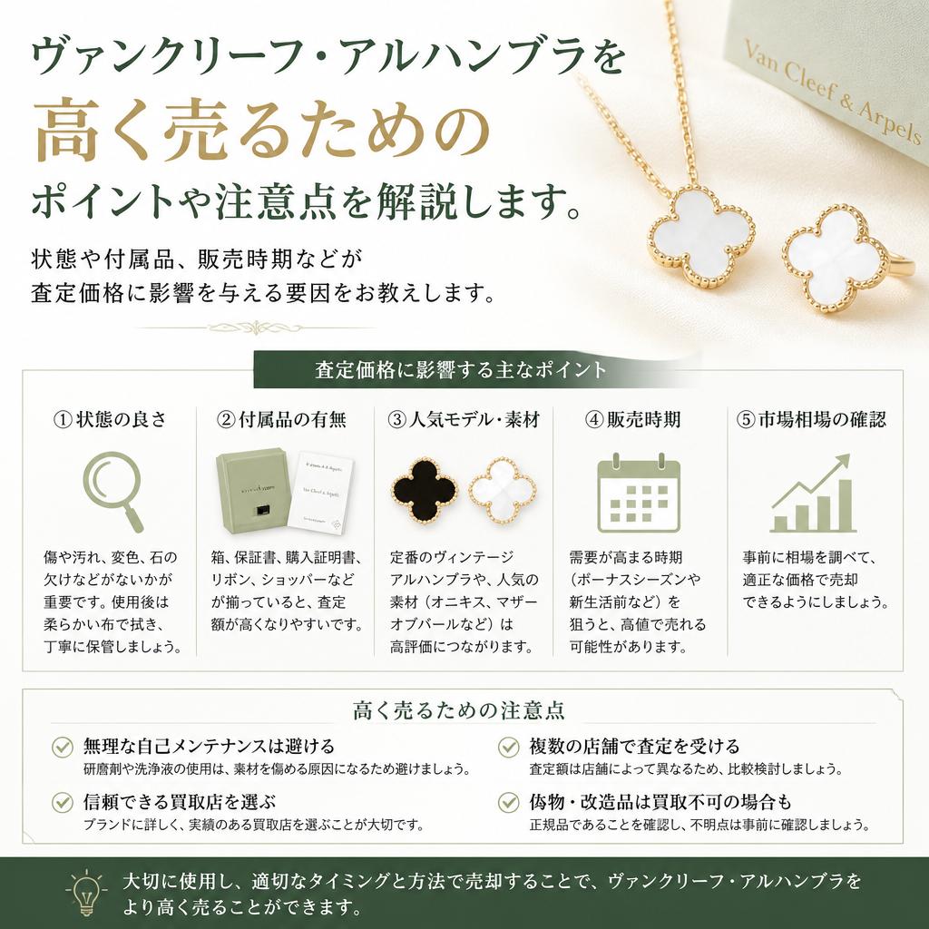 高価買取のポイント